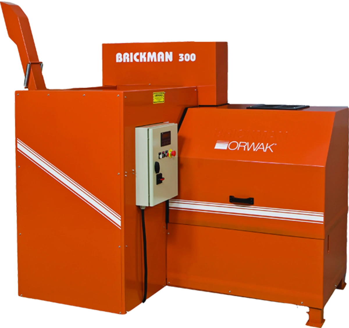 דחסן בריקטים אוטומטי לקרטון דגם BRICKMAN 300 מבית גמא הנדסה