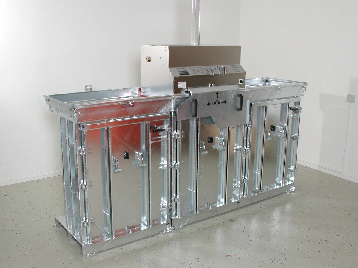 דחסן רב תאי 3 תאים אל חלד Orwak galvanized 5070